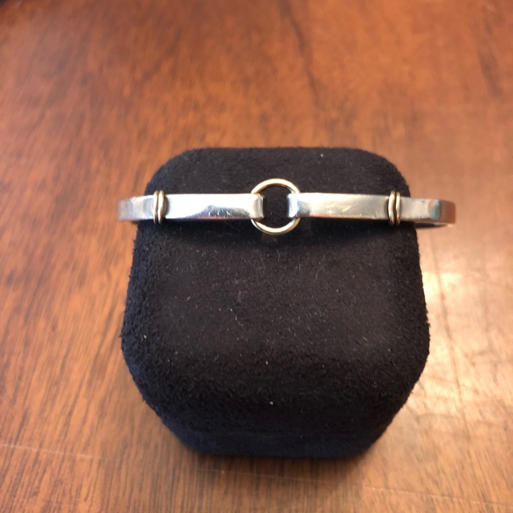 Tiffany’s silver and gold cuff